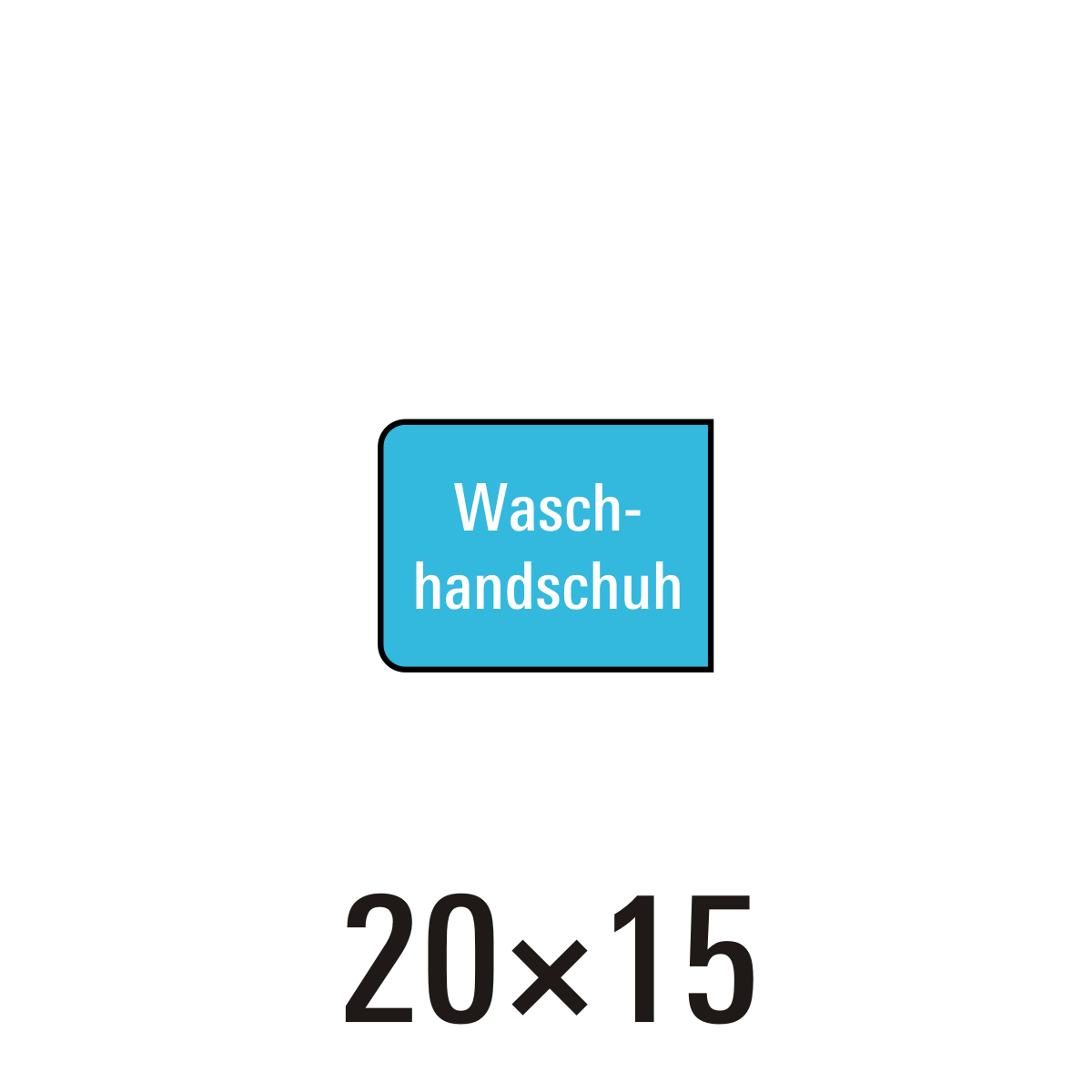 Waschhandschuh