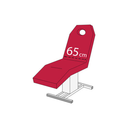 Kosmetikliegenbezug (mit Loch)