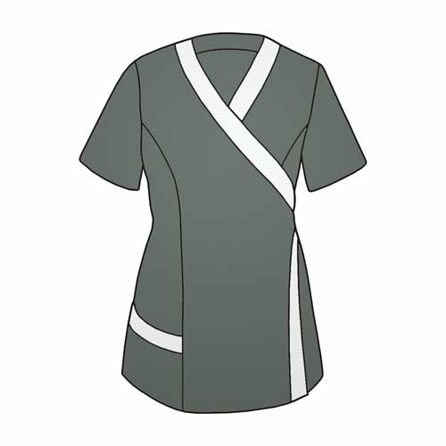 Tunika Clariss Grey 01 white