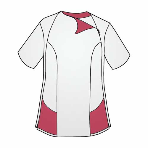 Tunika Theresia White 51 pink