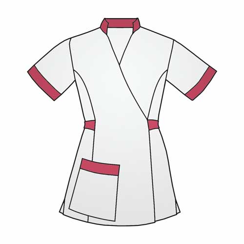 Tunika Vouge White 51 pink