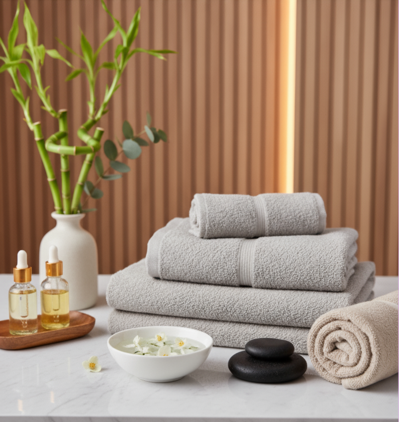 Spa-Wellness-Textilien-Bezuege-Handtücher